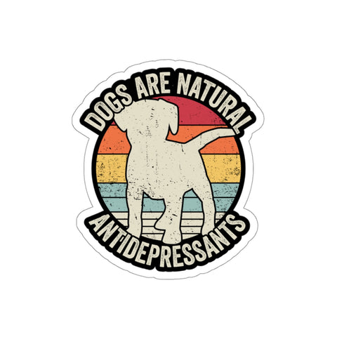 ANTI-DEPRESSANT DOG — Die-Cut Stickers